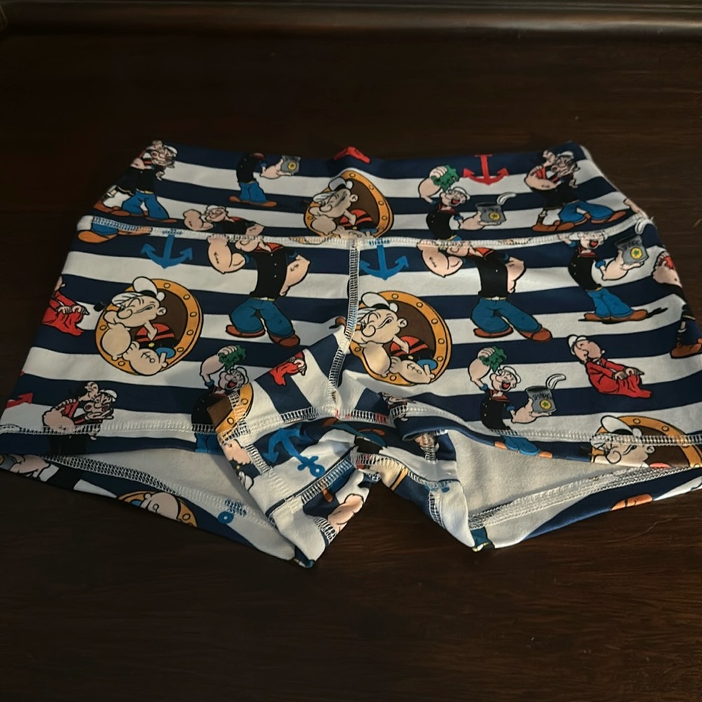 NWOT Rok the Box medium Popeye shorts